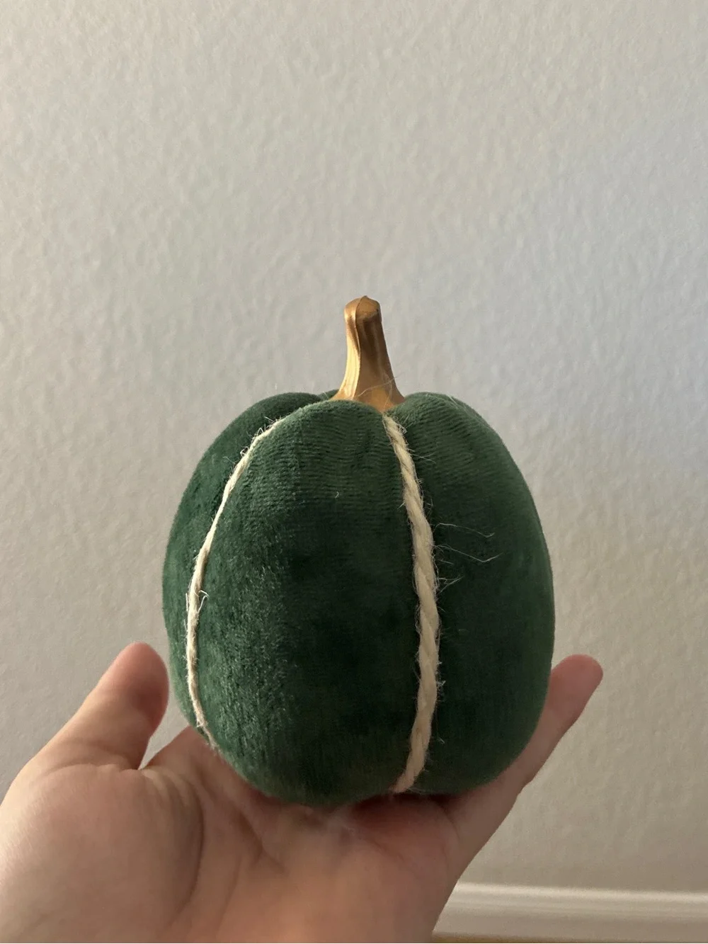Target Mini Pumpkin Decor Bundle Velvet Fall Thanksgiving-EUC